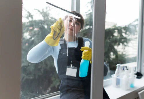 Nettoyage de vitres intérieures et extérieures à Morand